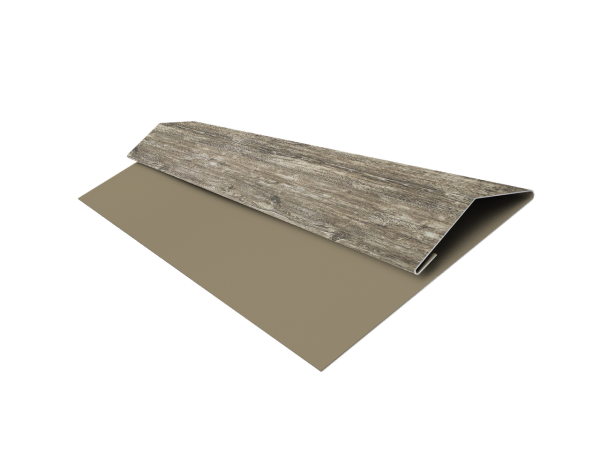 Планка стартово-финишная Экобрус Grand Line 0,45 Print Elite Nordic Wood TwinColor (3м)