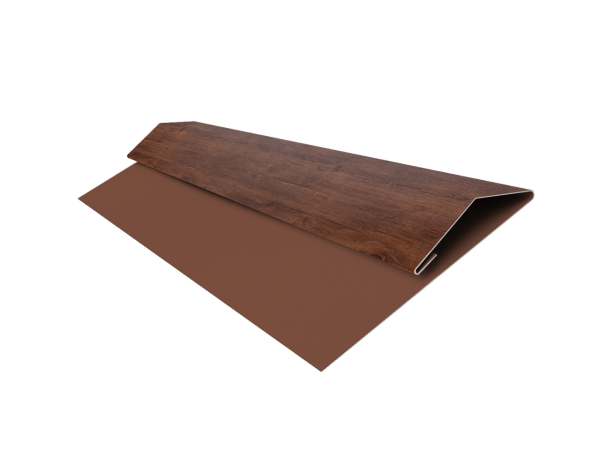 Планка стартово-финишная Экобрус Grand Line 0,45 Print Premium Cherry Wood Fresh TwinColor (2м)