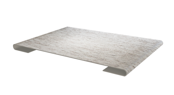 Планка стыковочная 0,45 Print Elite Snow Wood TwinColor (2м)