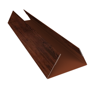 Планка стыковочная составная нижняя 0,45 Print Elite Cherry Wood TwinColor (3м)