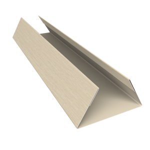 Планка стыковочная составная нижняя 0,45 Print Elite Milky Wood TwinColor (3м)