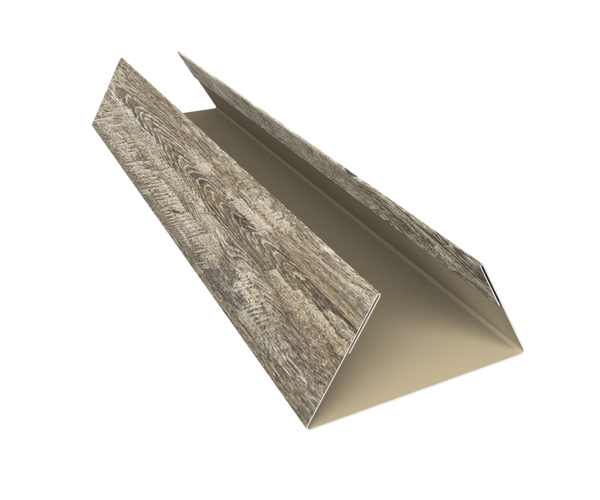 Планка стыковочная составная нижняя 0,45 Print Elite Nordic Wood TwinColor (3м)