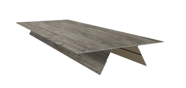 Планка стыковочная составная верхняя 0,45 Print Elite Nordic Wood TwinColor (2м)