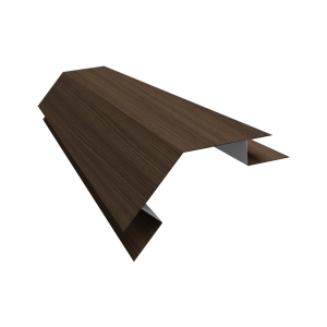 Планка угла внешнего сложного 135 градусов Блок-Хаус new Grand Line 0,45 Print Elite Coffee Wood TwinColor (2м)