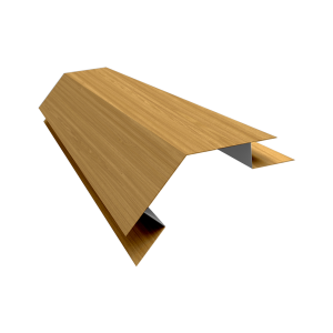 Планка угла внешнего сложного 135 градусов Блок-Хаус new Grand Line 0,45 Print Elite Honey Wood TwinColor (2м)