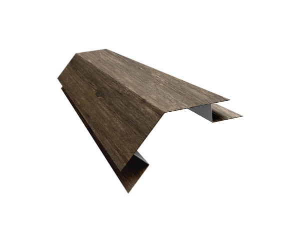 Планка угла внешнего сложного 135 градусов Блок-Хаус new Grand Line 0,45 Print Elite Nordic Wood TwinColor (2м)