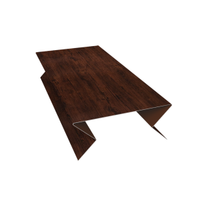 Планка угла внешнего составная нижняя 0,45 Print Elite Cherry Wood TwinColor (3м)