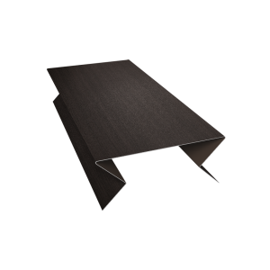 Планка угла внешнего составная нижняя 0,45 Print Elite Coffee Wood TwinColor (3м)