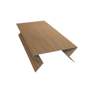 Планка угла внешнего составная нижняя 0,45 Print Elite Honey Wood TwinColor (3м)