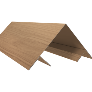 Планка угла внешнего составная верхняя 0,45 Print Elite Honey Wood TwinColor (2м)