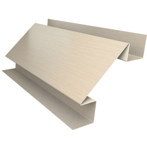Планка угла внутреннего сложного Экобрус Grand Line 0,45 Print Elite Milky Wood TwinColor (3м)