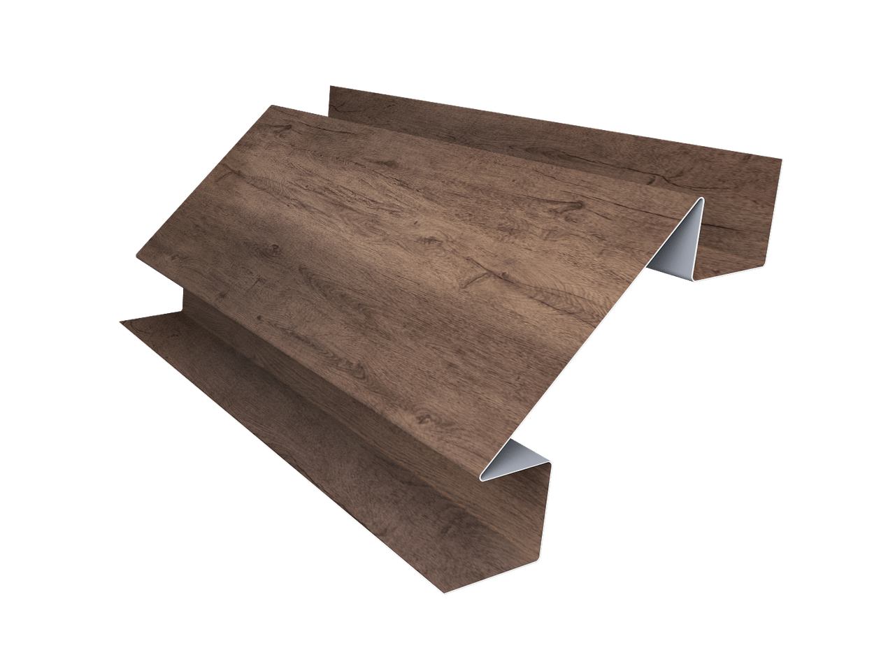 Планка угла внутреннего сложного Экобрус Grand Line 0,45 Print Premium Almond Wood Fresh (3м)