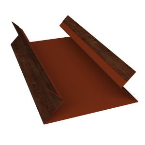 Планка угла внутреннего составная верхняя 0,45 Print Elite Cherry Wood TwinColor (2м)