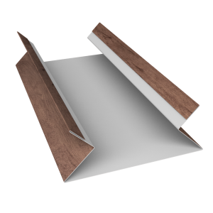 Планка угла внутреннего составная верхняя 0,45 Print Premium Almond Wood Fresh (2м)