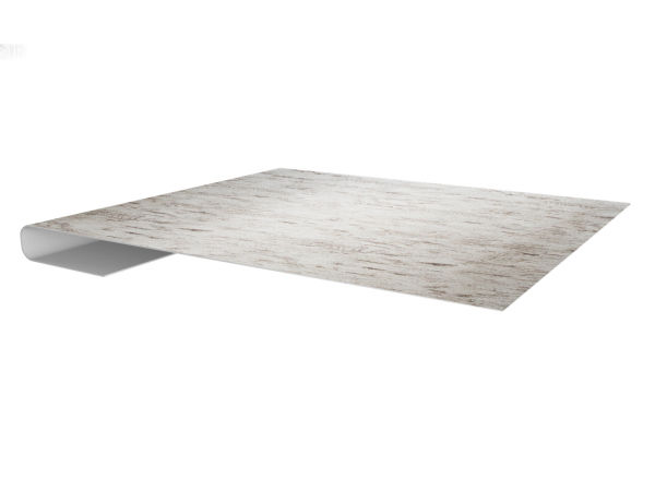 Планка завершающая 0,45 Print Elite Snow Wood TwinColor (2м)