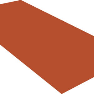 Плоский лист 0,5 PurLite Matt с пленкой RAL 8004 терракота