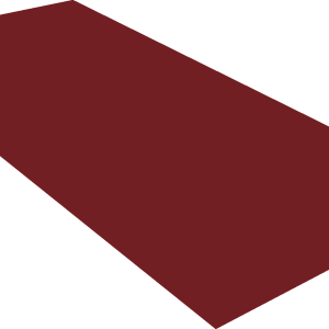 Плоский лист 0,5 Satin с пленкой RAL 3005 красное вино