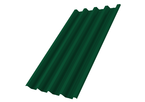 Профнастил Н60R v01 0,7 PE RAL 6005 зеленый мох
