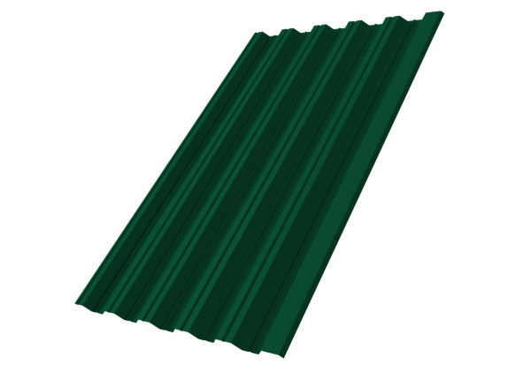 Профнастил НС35R 0,45 Drap ST RAL 6005 зеленый мох