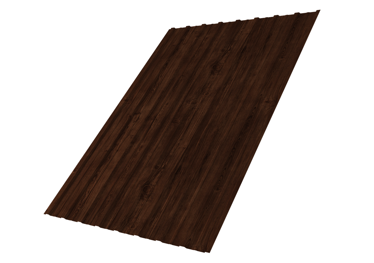 Профнастил С10A 0,45 Print Elite Cherry Wood TwinColor