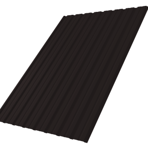 Профнастил С10B 0,45 Drap RAL 9005 черный