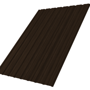 Профнастил С10B 0,45 Print Elite с пленкой Coffee Wood TwinColor