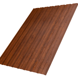 Профнастил С10B 0,45 Print Premium Golden Wood Fresh TwinColor