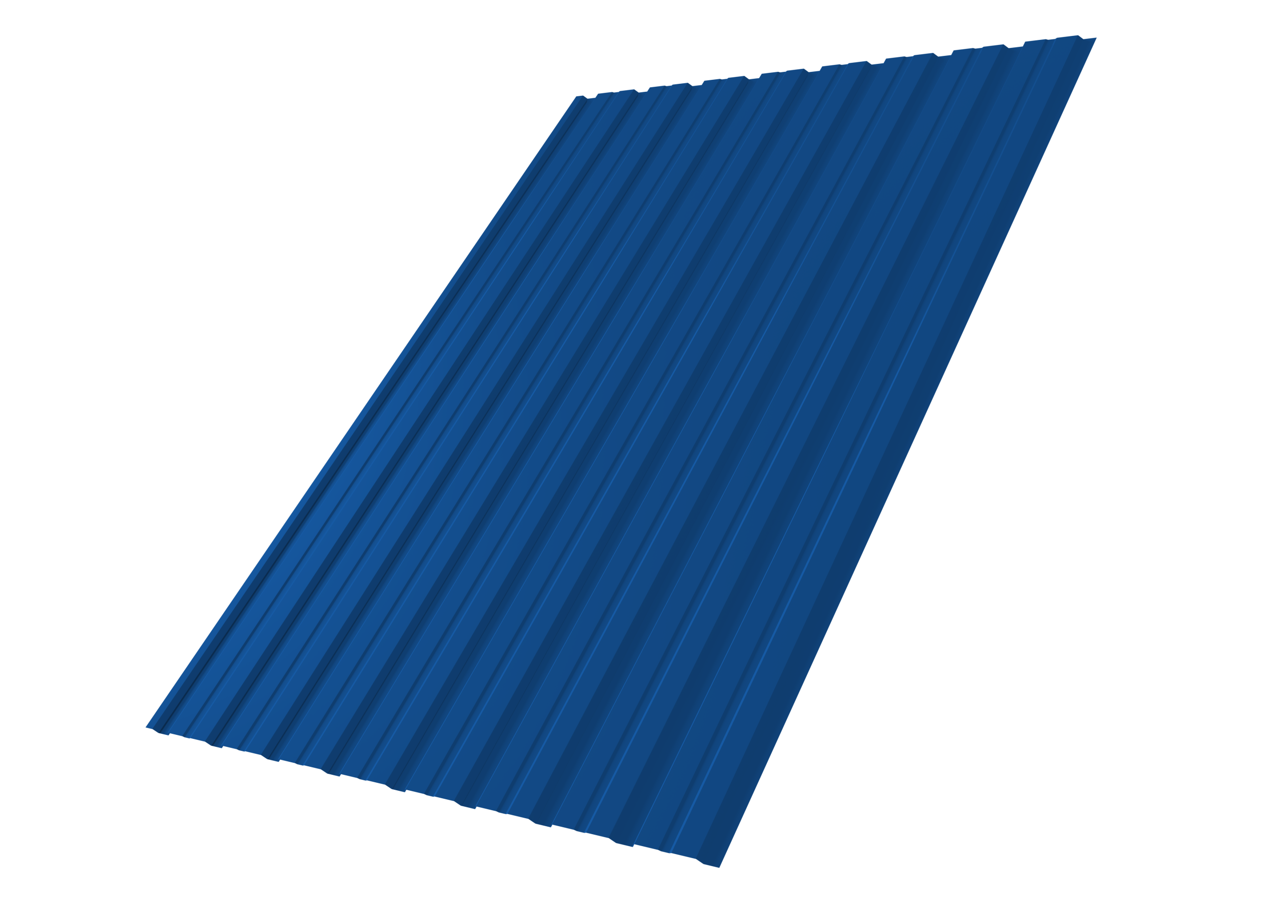 Профнастил С10B 0,7 PE RAL 5005 сигнальный синий