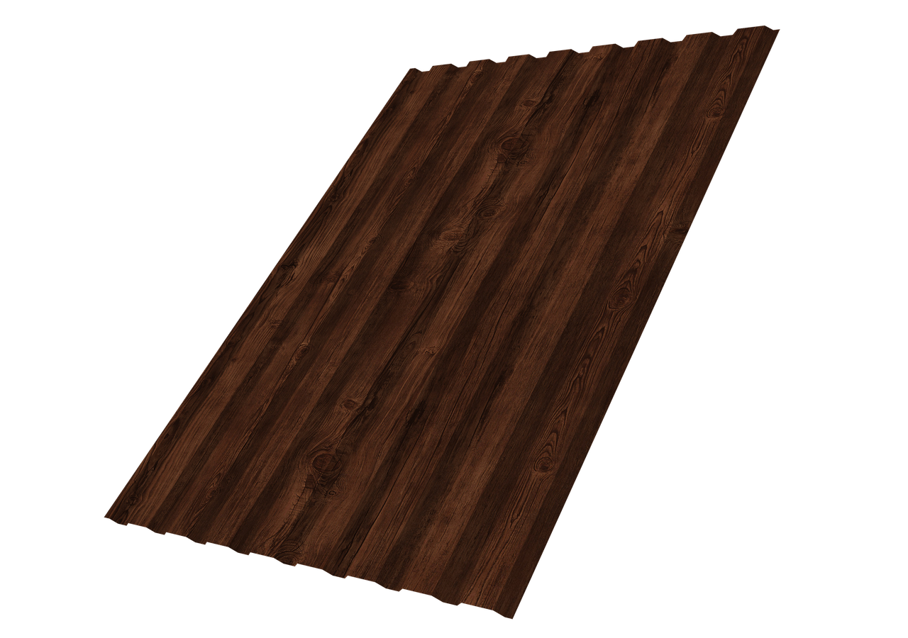 Профнастил С20A 0,45 Print Elite Cherry Wood TwinColor
