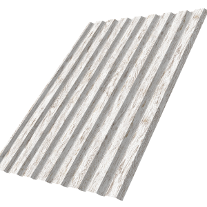 Профнастил С20A 0,45 Print Elite Snow Wood TwinColor