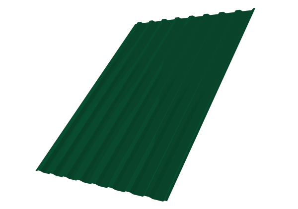 Профнастил С20B 0,45 Drap RAL 6005 зеленый мох