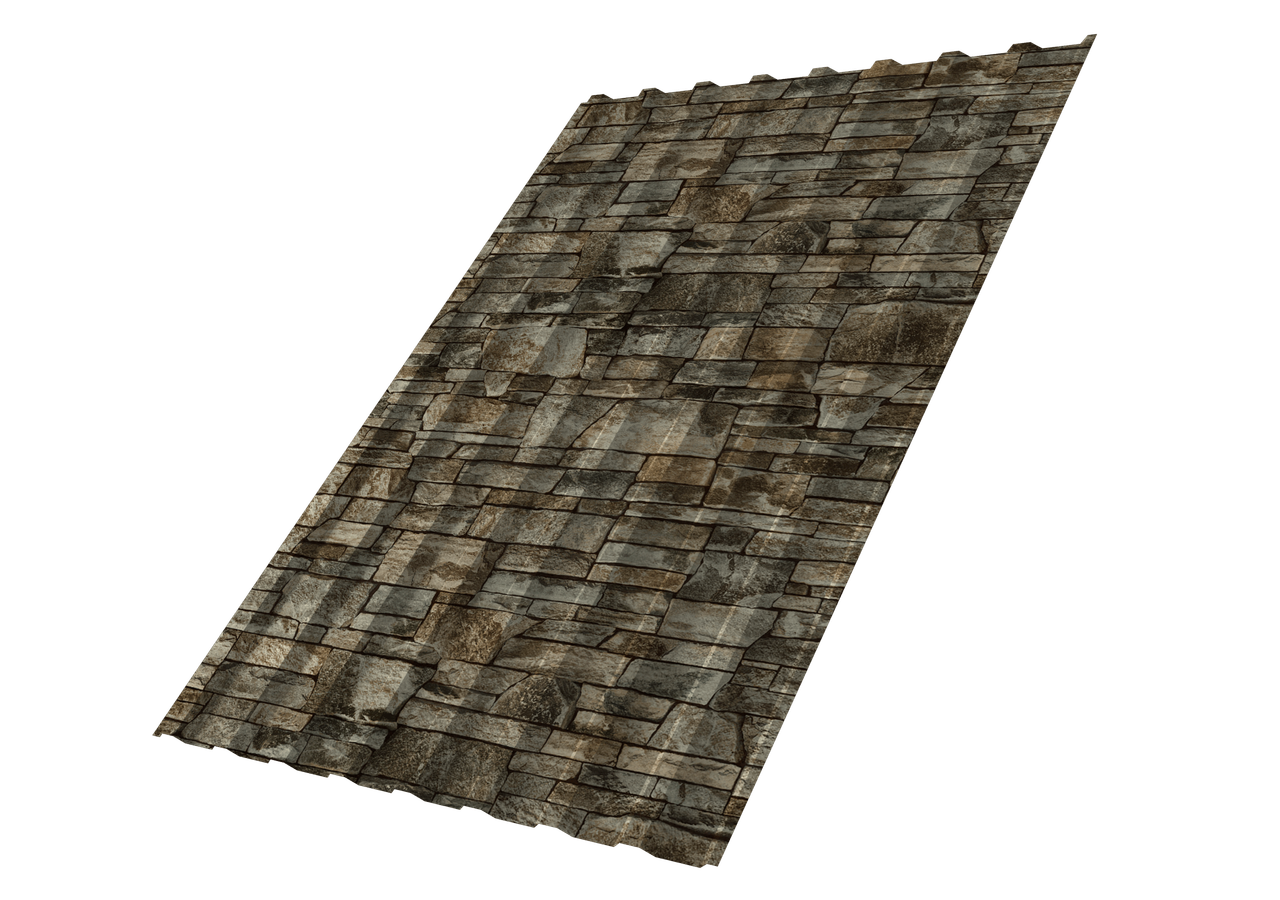 Профнастил С20B 0,45 Print Elite Fine Stone TwinColor