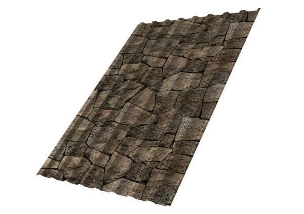 Профнастил С20B 0,45 Print Elite King Stone TwinColor