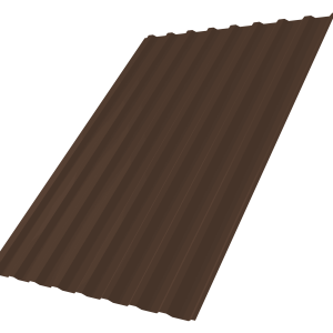 Профнастил С20B 0,5 Satin RAL 8017 шоколад