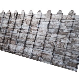 Профнастил С8A v01 фигурный 0,45 Print Elite Fine Stone TwinColor
