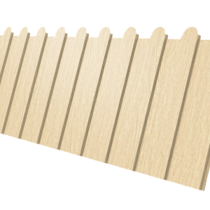 Профнастил С8A v01 фигурный 0,45 Print Elite Milky Wood TwinColor
