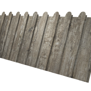 Профнастил С8A v01 фигурный 0,45 Print Elite Nordic Wood TwinColor