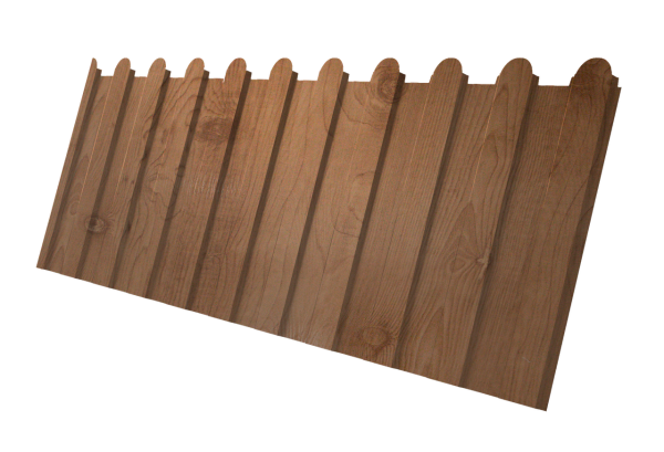 Профнастил С8A v01 фигурный 0,45 Print Premium Pine Wood Fresh
