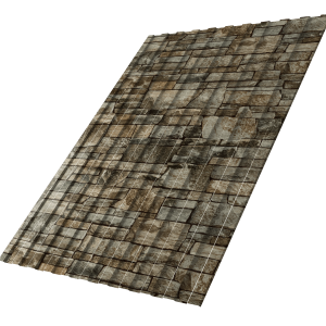 Профнастил С8A v01 0,45 Print Elite Fine Stone TwinColor