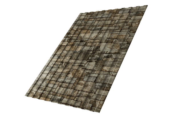 Профнастил С8A v01 0,45 Print Elite Fine Stone TwinColor