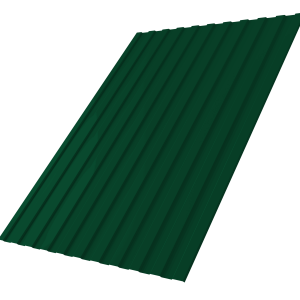 Профнастил С8A v01 0,5 Satin RAL 6005 зеленый мох