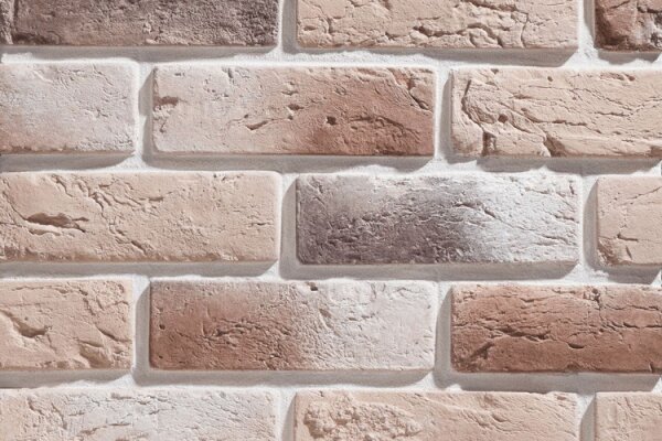 Рядовая плитка Leonardo Stone Лион 333 с расшивкой 1,2 см