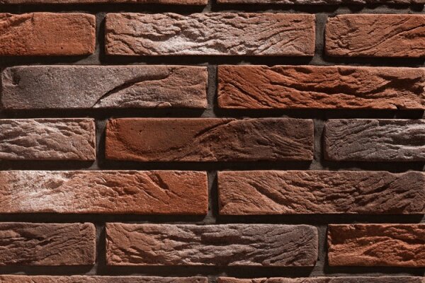 Рядовая плитка Leonardo Stone Лондон 408 с расшивкой 1,2 см