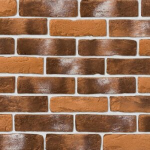 Рядовая плитка Leonardo Stone Орлеан 485 с расшивкой 1,2 см