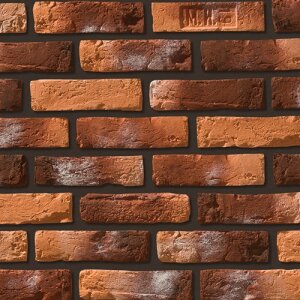 Рядовая плитка Leonardo Stone Орлеан 490 с расшивкой 1,2 см