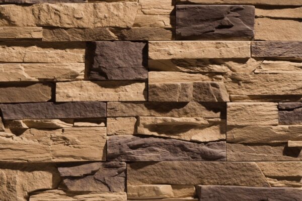 Рядовая плитка Leonardo Stone Верона 874 10х40 без шва