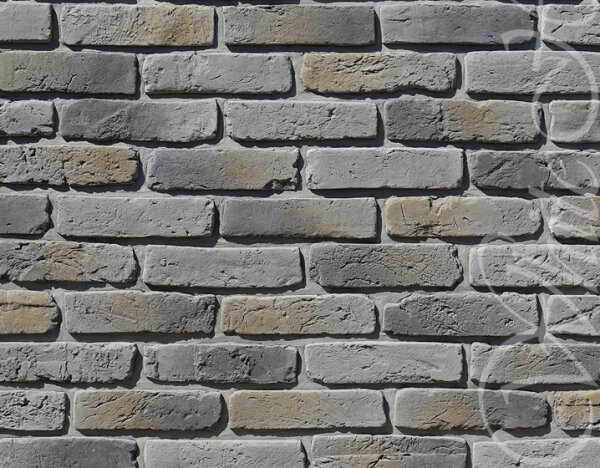 Рядовая плитка White Hills Берн брик 395-80 с расшивкой 1,2 см