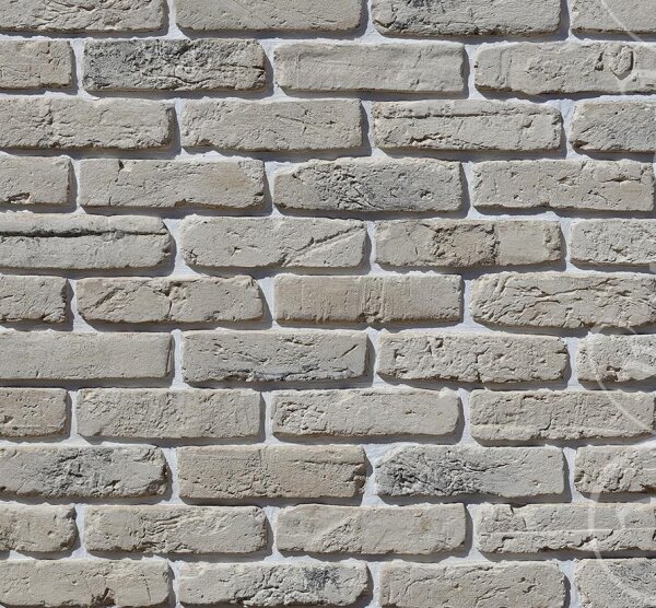 Рядовая плитка White Hills Design Берн брик, тычок 399-11 с расшивкой 1,2 см