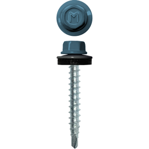 Саморез кровельный Daxmer 4,8х29 RAL 5024 (250) сверло №1