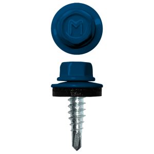 Саморез по металлу Daxmer 4,8х19 RAL 5005 (250) сверло №2